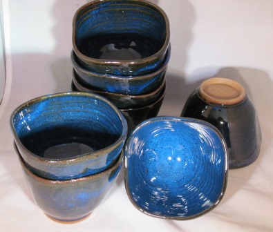 Set of dessert bowls