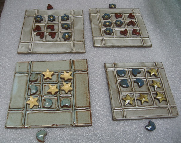 Tic Tac Toe Trivets