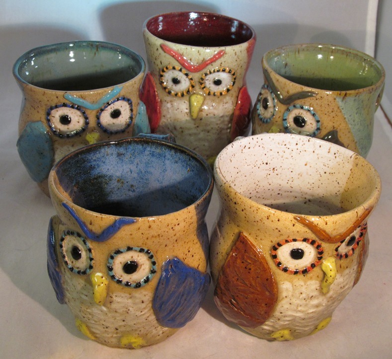 owl mugs