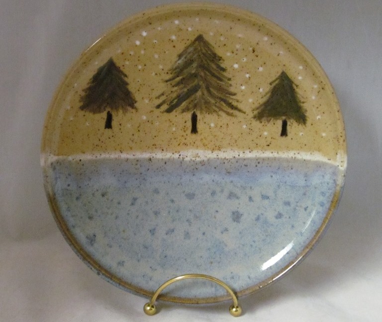 winter plate